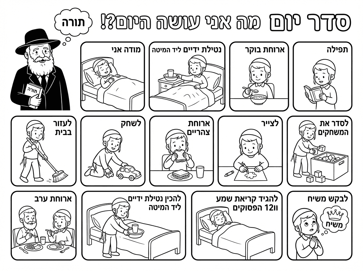 עכשיו בדיוק כזה
רק איפה שיש ילדה
שיהיה ילדה קטן
עם כיפה חלקה
מכנסיים ארוכים וחוטים  של ציצית מהמכנס
