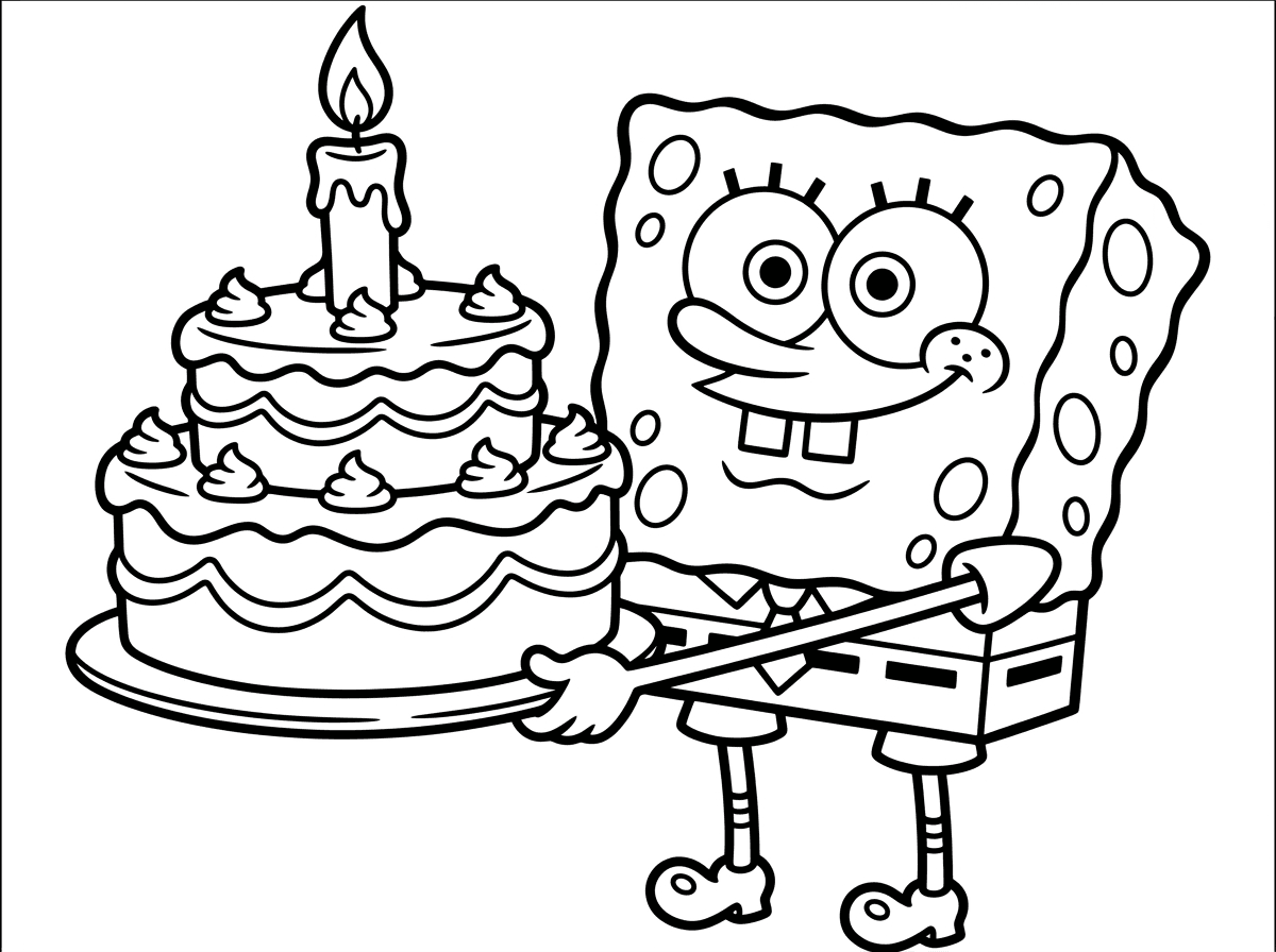 תכין לי בובספוג עם עוגה