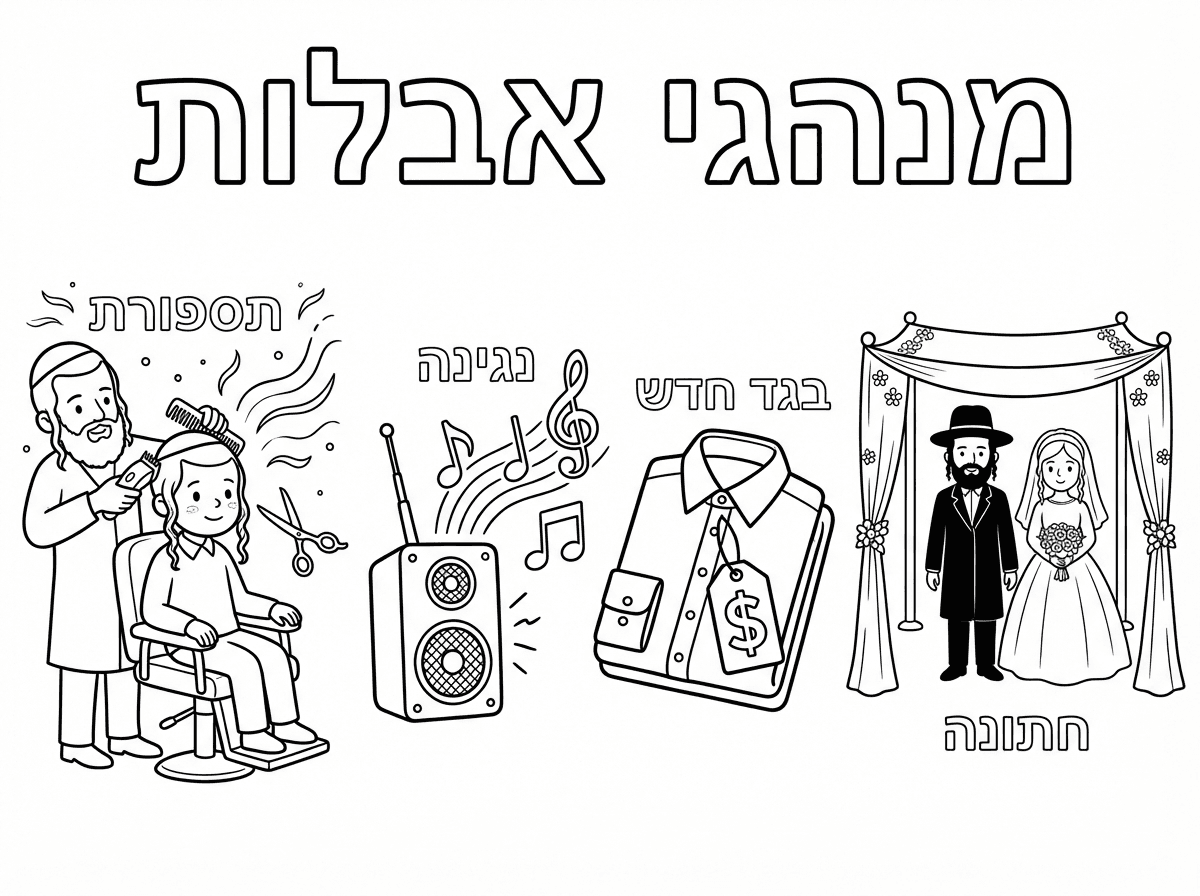 כןן רק לשנות שהתספורת והחתונה בסגנון חב"ד