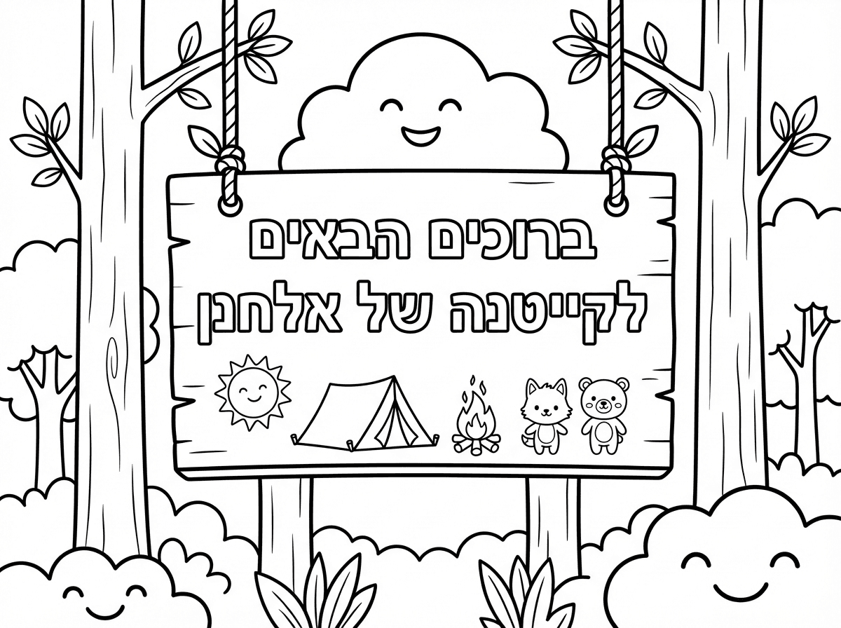 ברוכים הבאים לקייטנה של אלחנן
