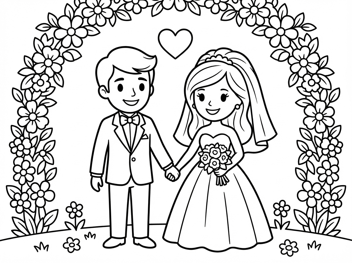 and Ken having a wedding.