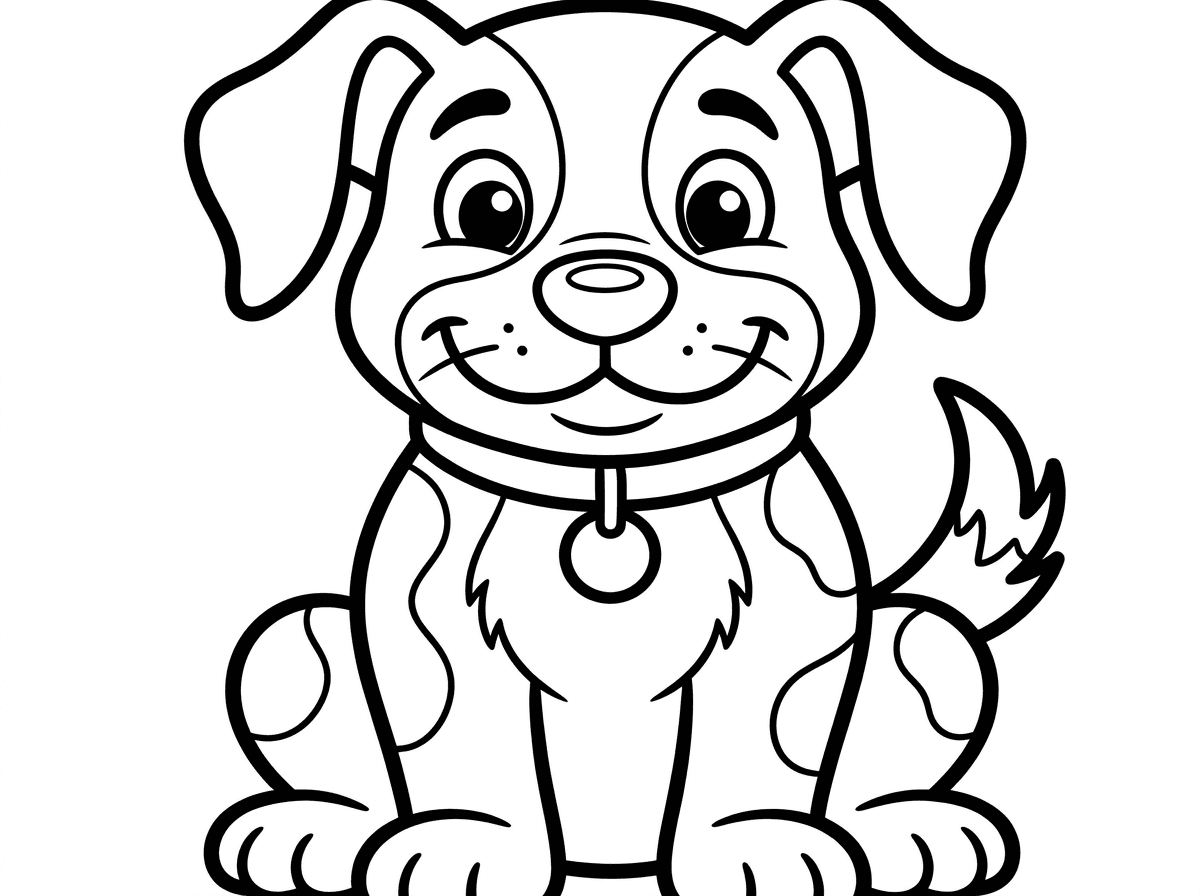 The dog.