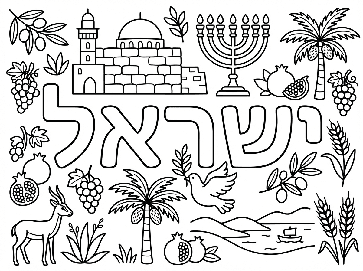 אפשר דף רק עם המילה ישראל?