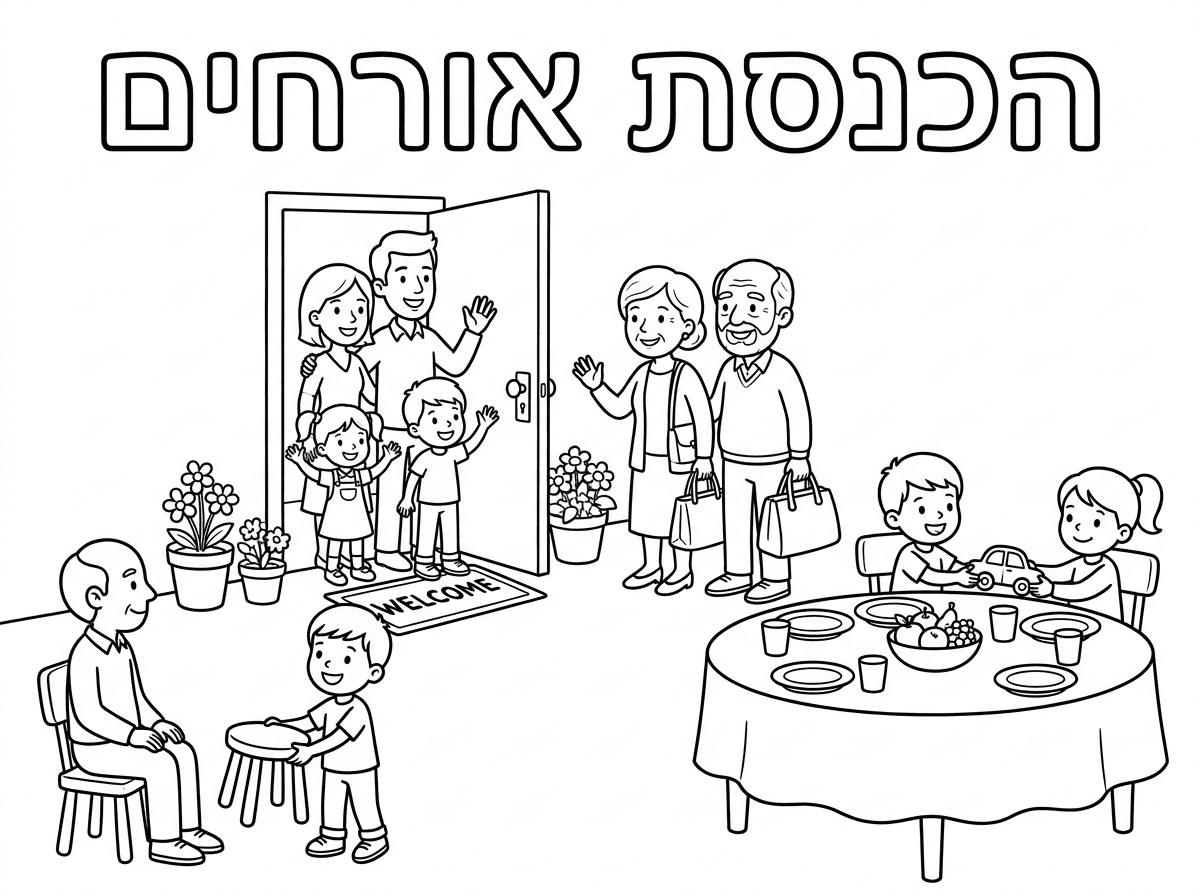 תכתוב לי הכנסת אורחים