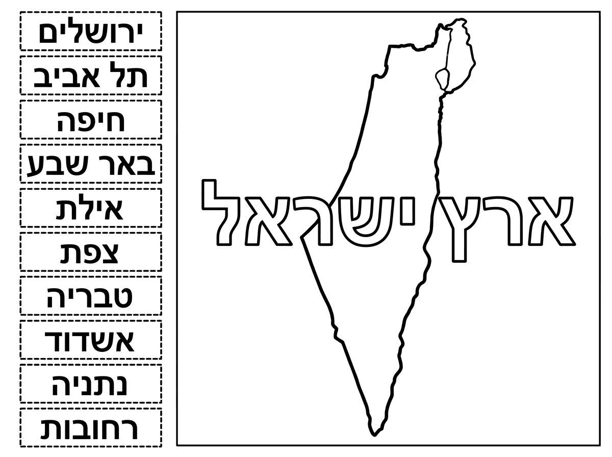 מהמם אפשר שכיתוב הערים יהיה קטן יותר כדי שידביקו בתוך הדך