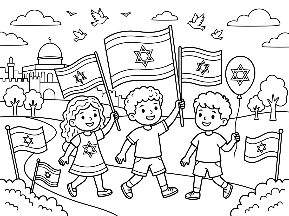 דף ליום העצמאות דף גאווה למדינה