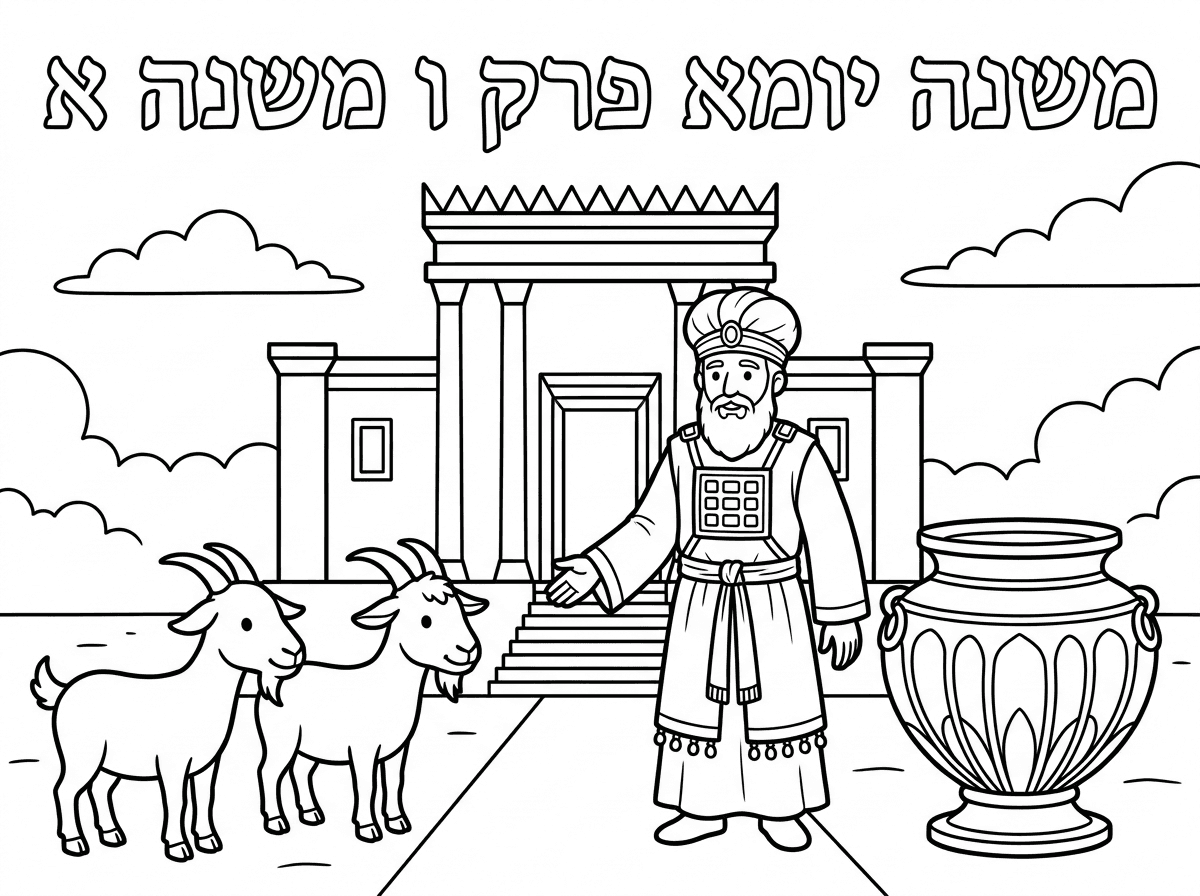 דף צביעה למשנה יומא פרק ו משנה א