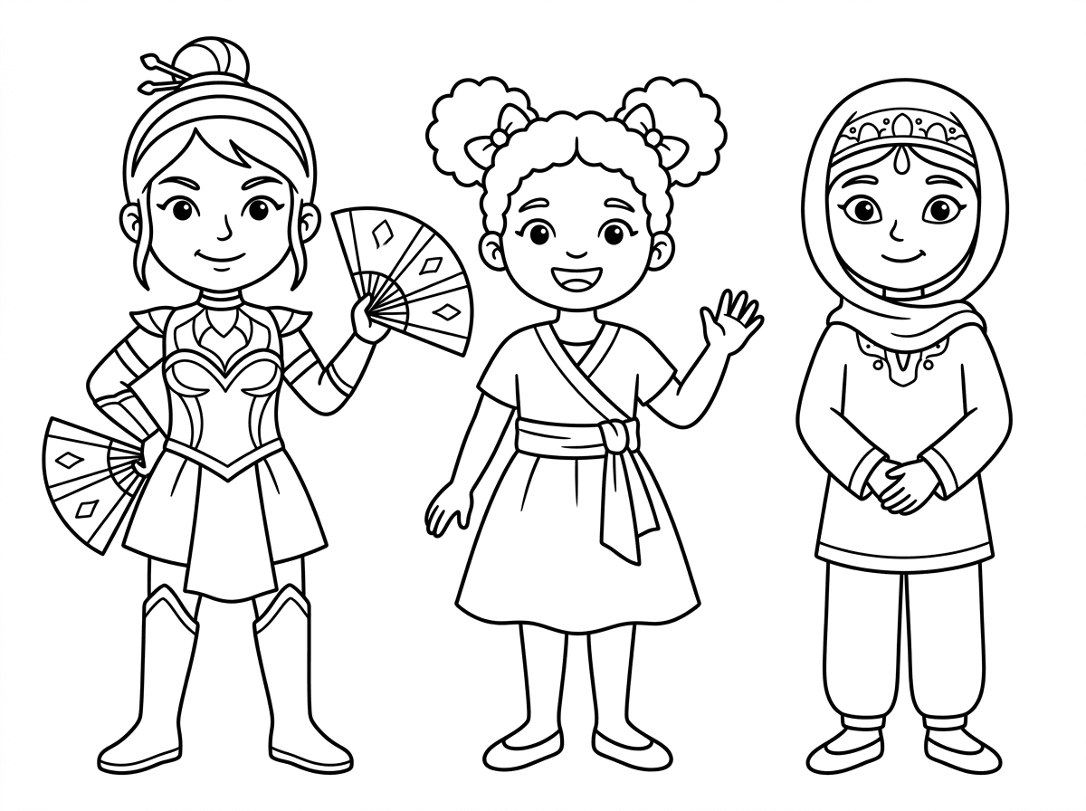 Kitana, Amua, Aya.