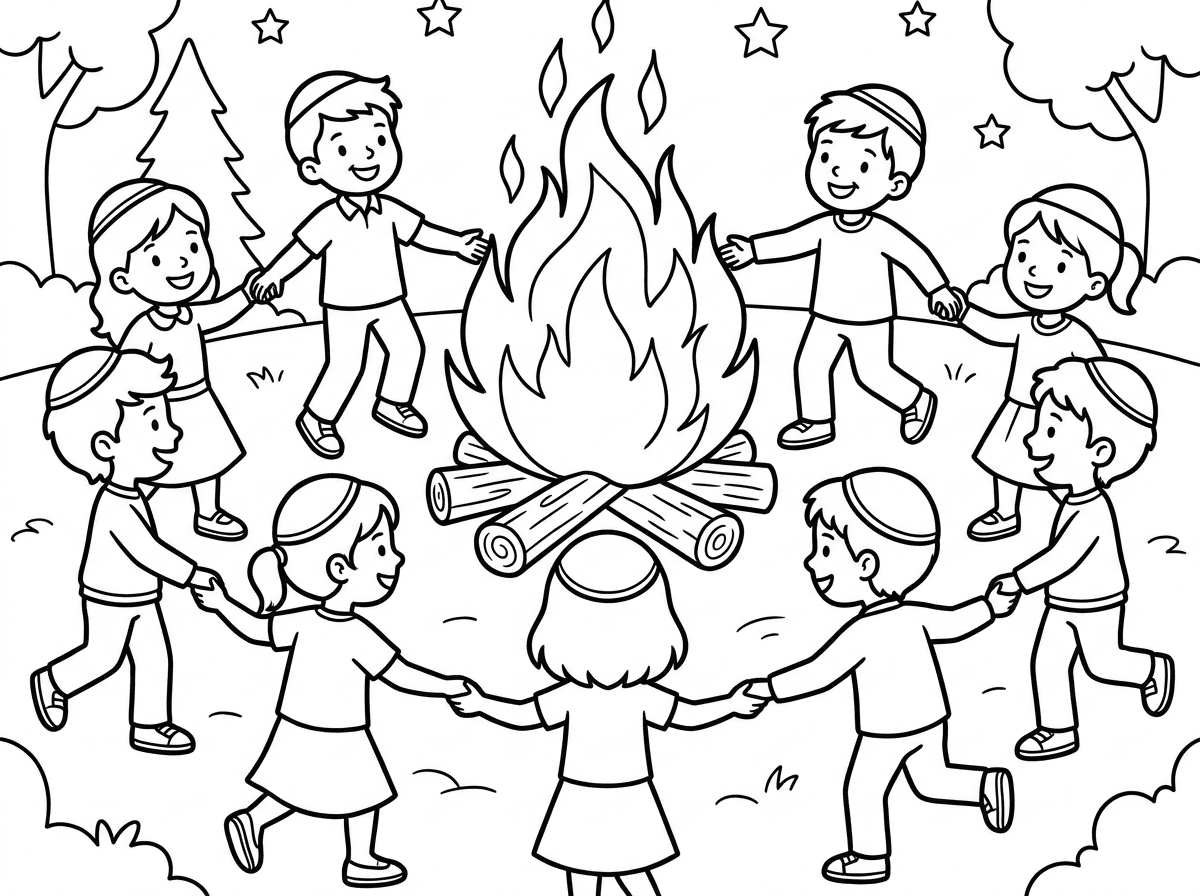 נהדר. להוסיף כיפות לילדים ועוד ילדים