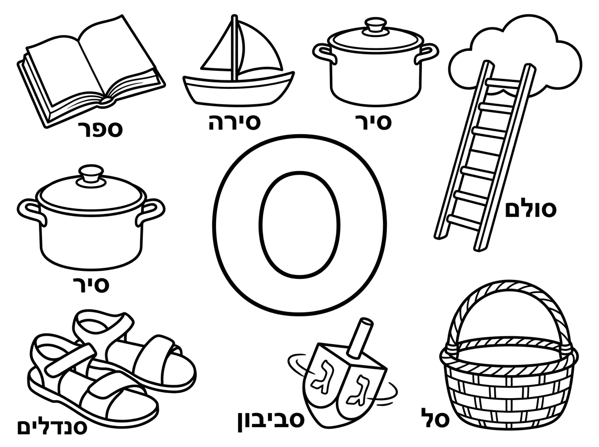 שנה לאות ס בכתב דפוס