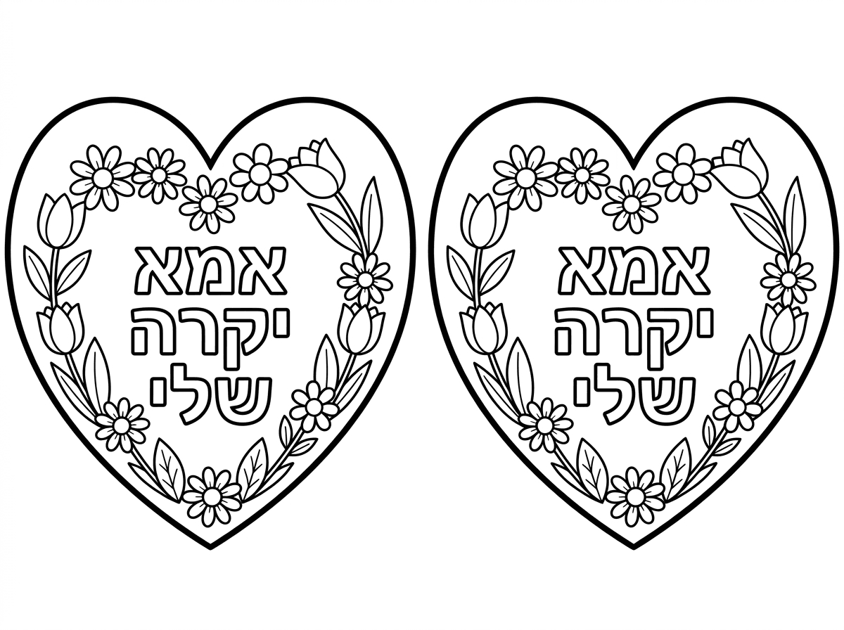 יפה מאוד רק לשנות את כיוון הלבבות לרוחב