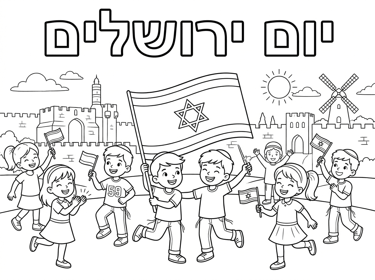 הקודם היה יותר מוצלח.
תשאיר אותו ותוסיף כיתוב יום ירושלים