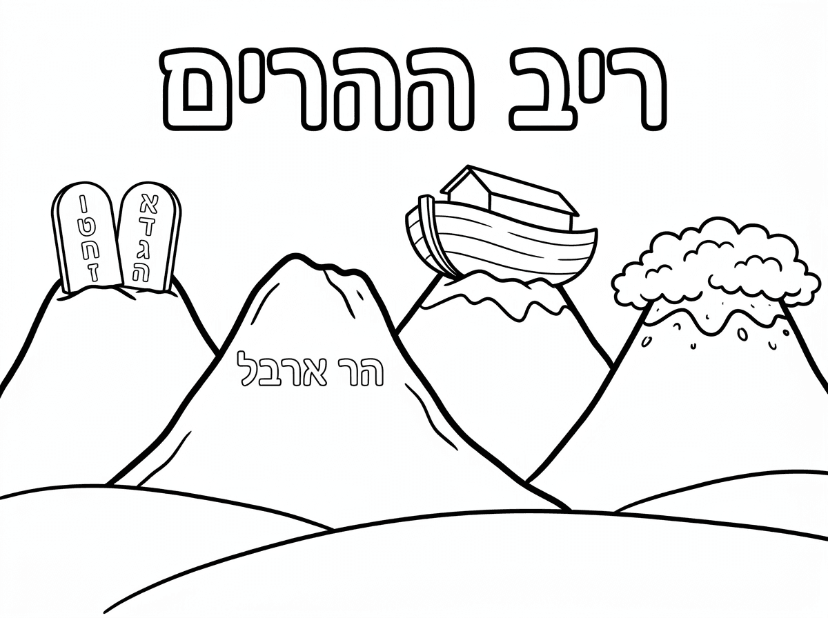 לתקן הר חרמון ולא המון

לתקן הר אררט ולא הר ההרנת

הר סיני ולא ינאוג 
ולא לשנות שום ציור או מיקום של ההרים
את את הכיתוב לתקן

תודה