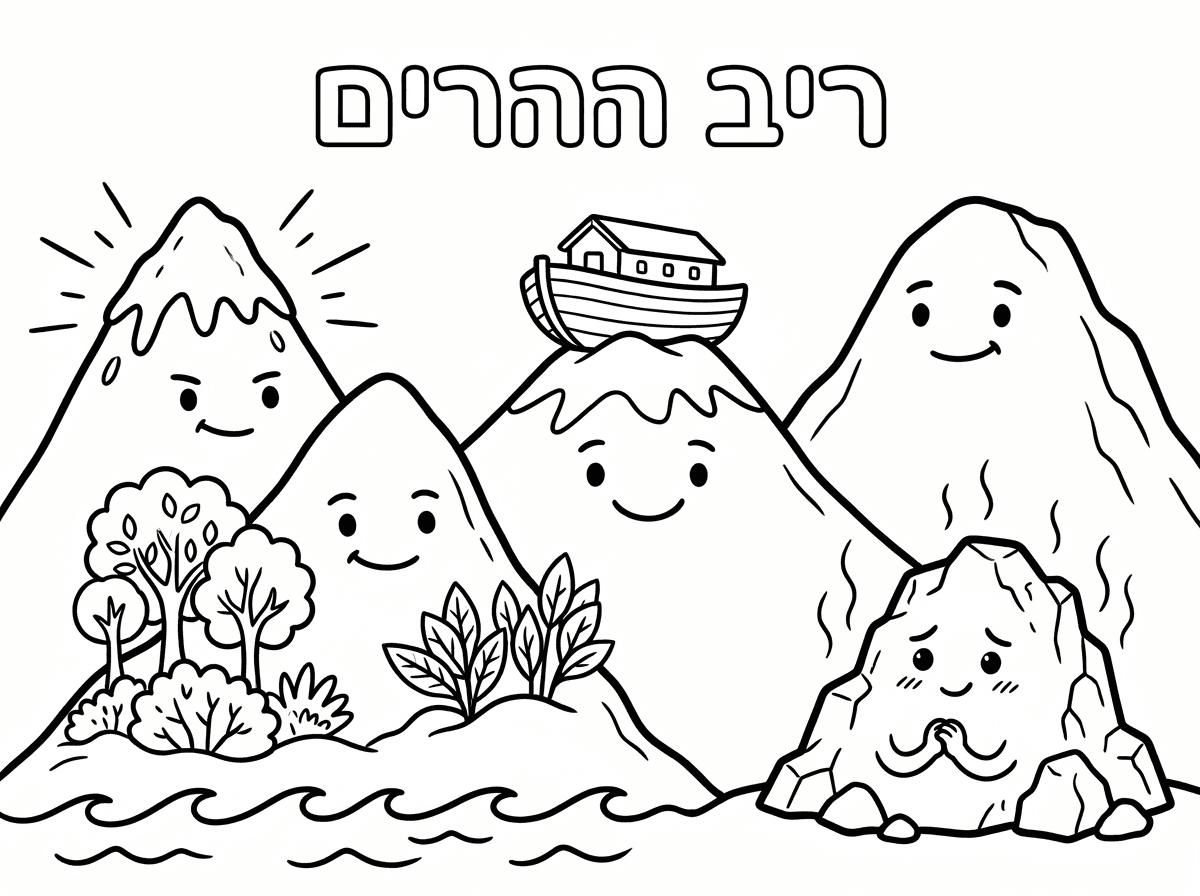 תודה, הר סיני צריך להיות עם סבר פנים מבוייש וצנוע