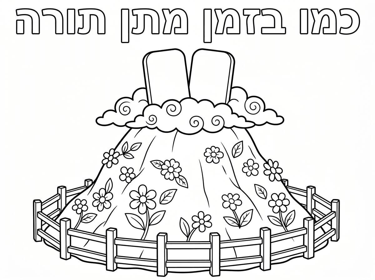 הענן צמוד להר
לוחות הברית בצורת ריבוע מונחים על הענן ממש

שהלוחות יהיו מרובעות בלי ריבוע בפנים