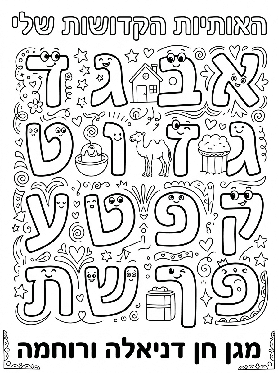 מעולה עכשיו תהפוך אותו לאורך לא לרוחב ובכותרת תכתוב האותיות הקדושות שלי