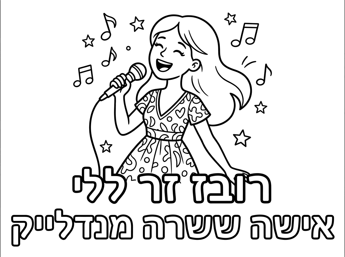 רובד זר לי אישה ששרה מנדלייק וכתוב את זה