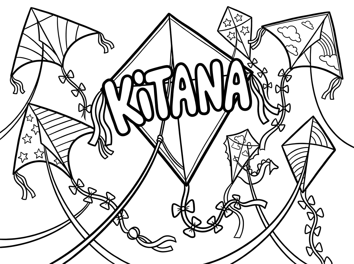 K-I-T-A-N-A Kites