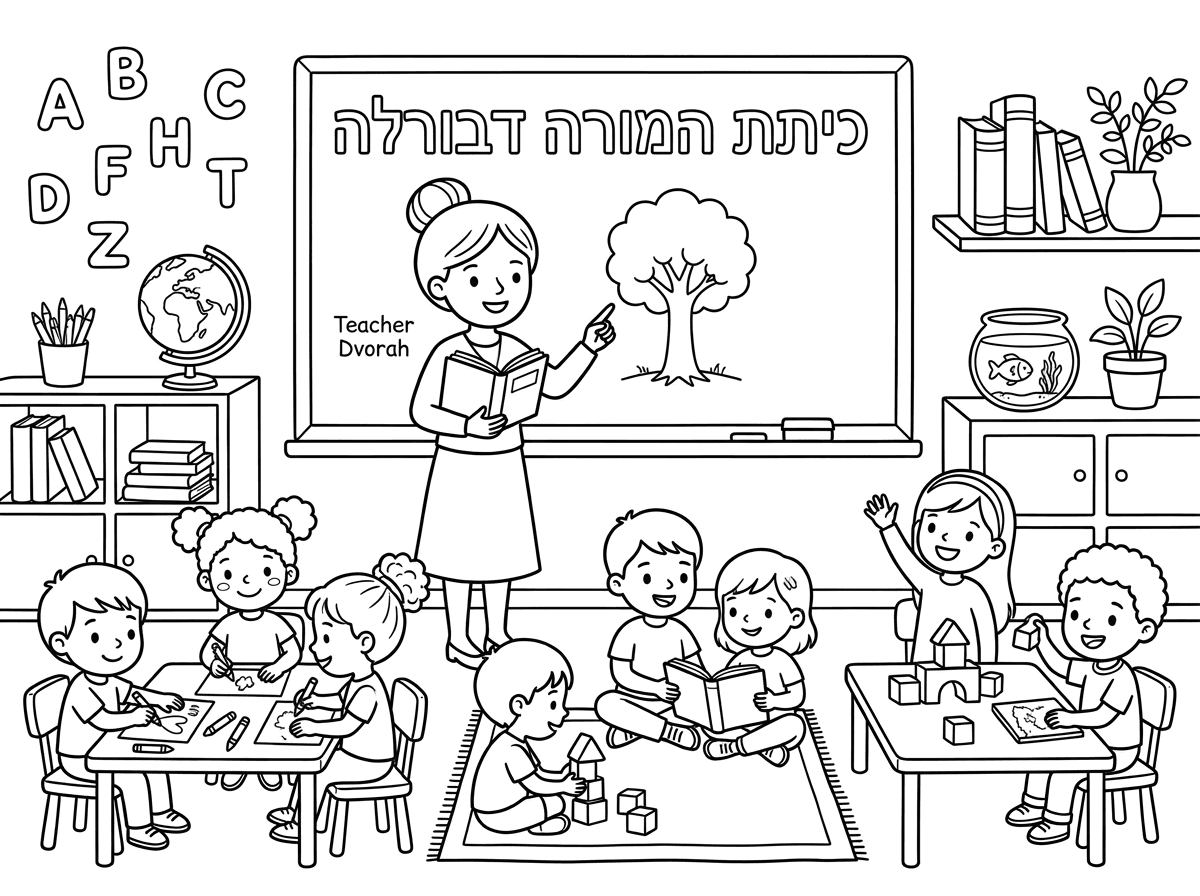 כיתת המורה  דבורלה