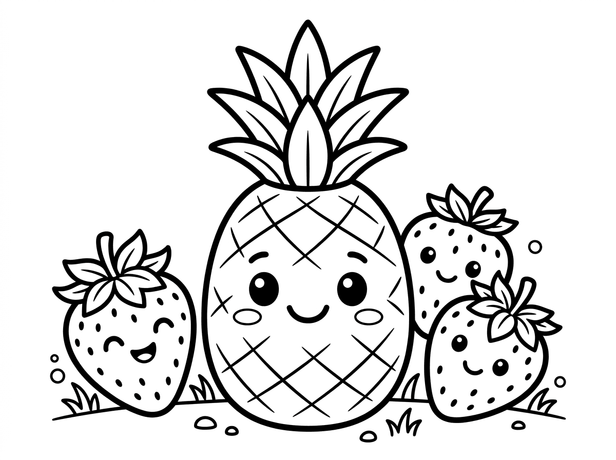 תצייר לי אננס ותותים