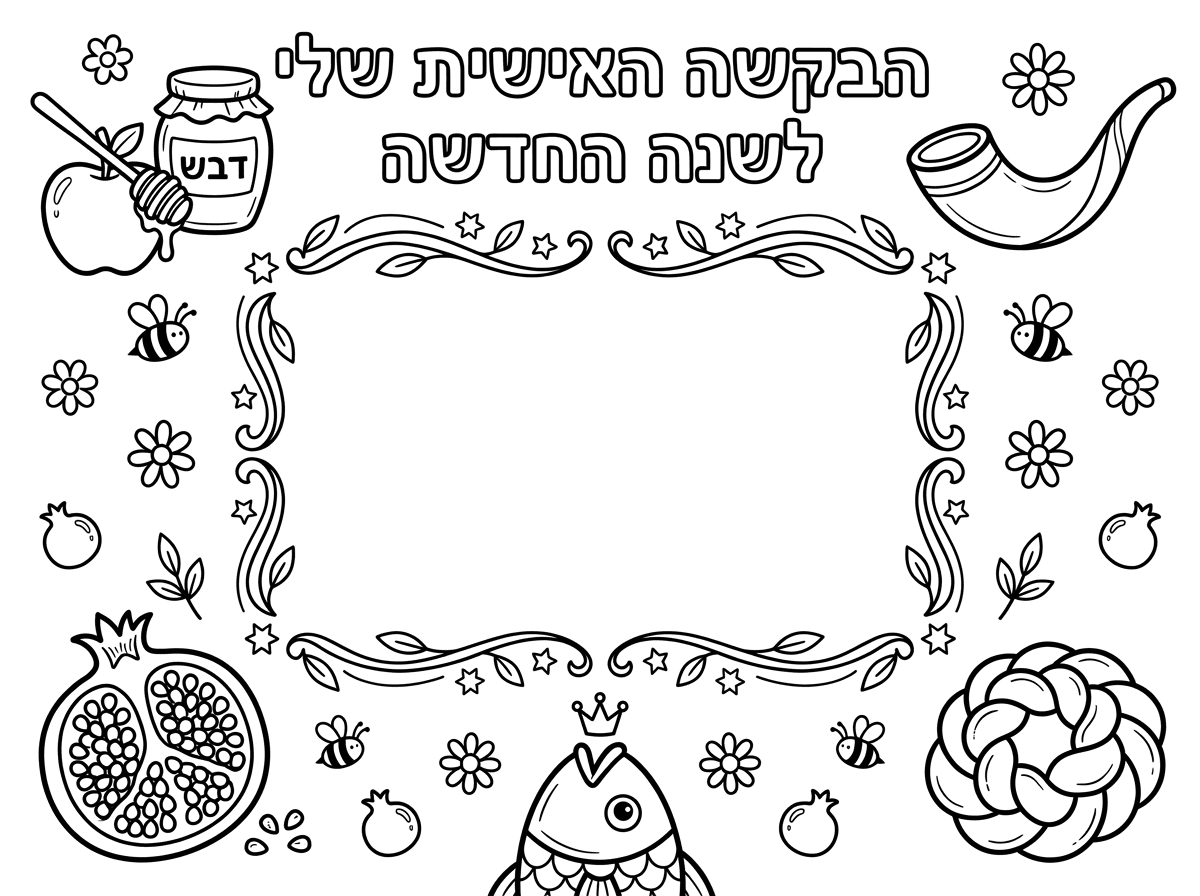 מצויין אבל בבקשה שיהיה יותר חלל ריק לציור/ כיתוב בתוך המסגרת