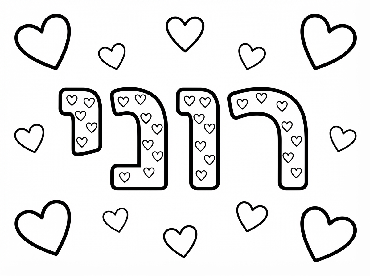 תרשום את המילה רוני ותמלא אותה בלבבות