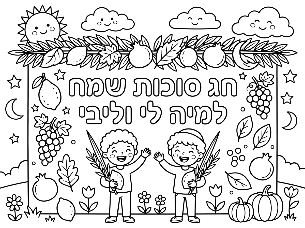 חג סוכות שמח למיה לי וליבי