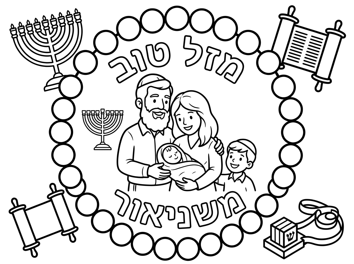 תנסה להכין מסגרת של עיגולים מסביב להדבקת מדבקות
