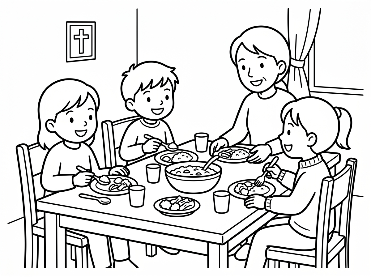 תהפוך לדף צביעה בקווים נקיים