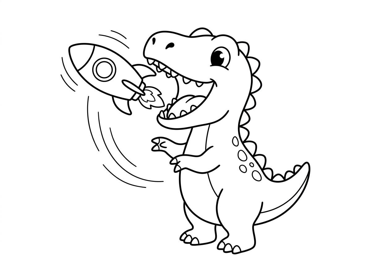 דינוזאור מיירט רקטה