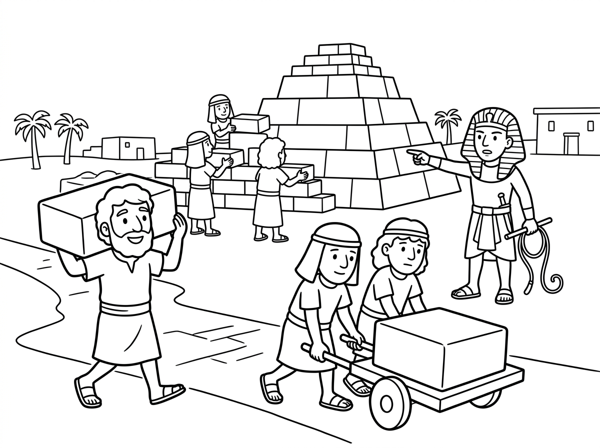 גם של העבדות במצרים בפרך