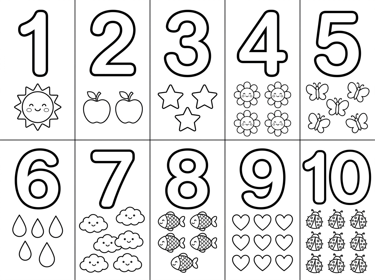 דף עבודה מספרים