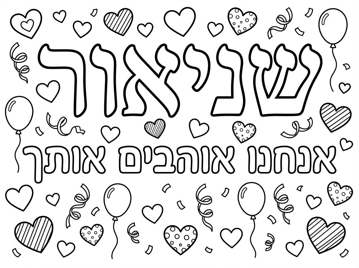 שניאור שלנו שורה ראשונה שורה שניה אנחנו אוהבים אותך❤️🤍💞🥳🥰