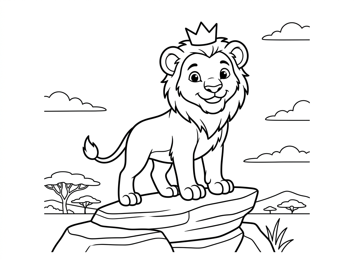 אני רוצה את הדמות של סימבה מהסרט מלך האריות של דיסני