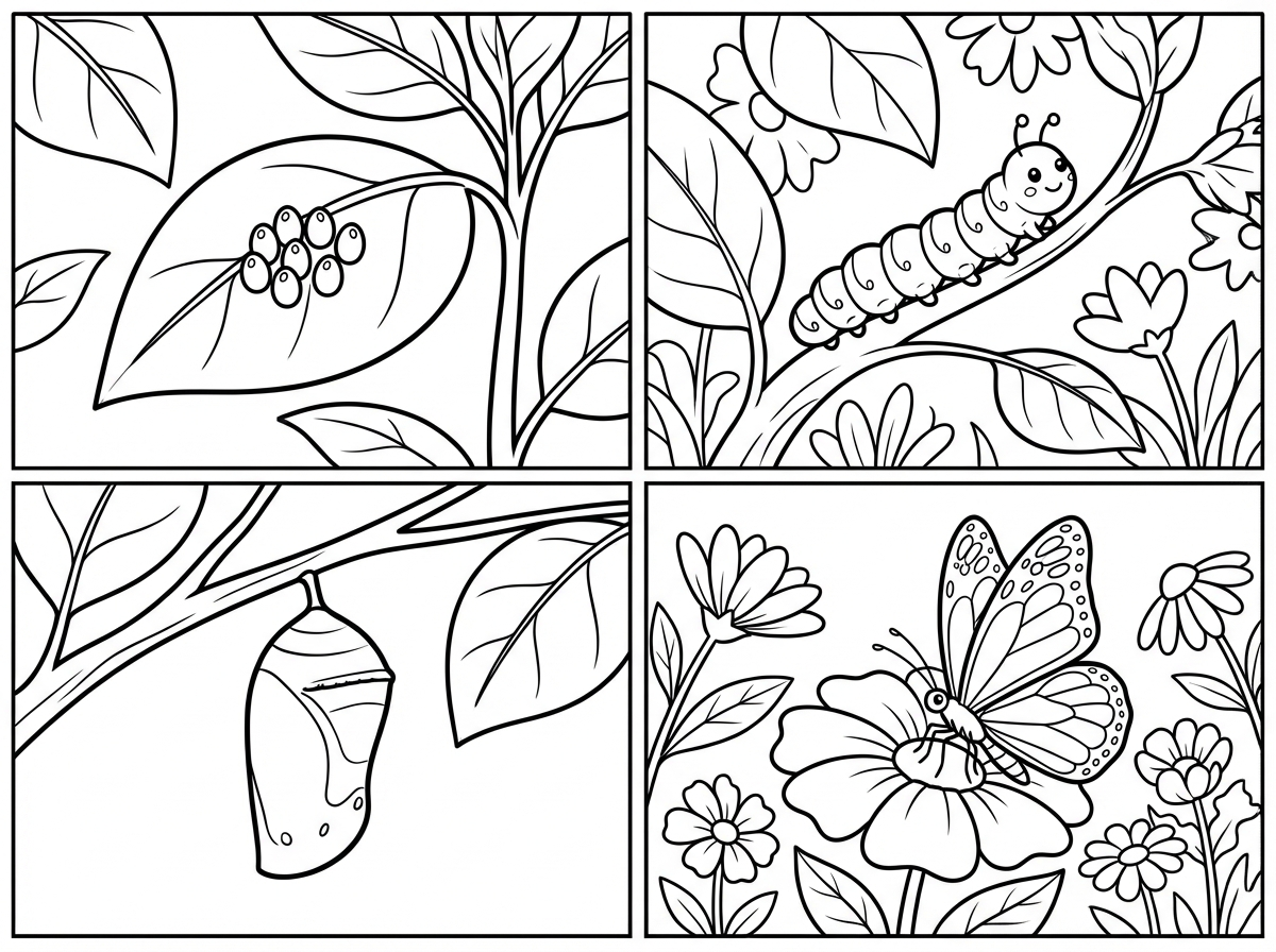 תכין בבקשה 4 דפים שונים
בכל דף את השלב עם רקע תואם