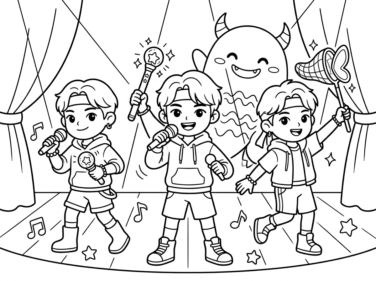 של ציידות השדים של הקיי פופ