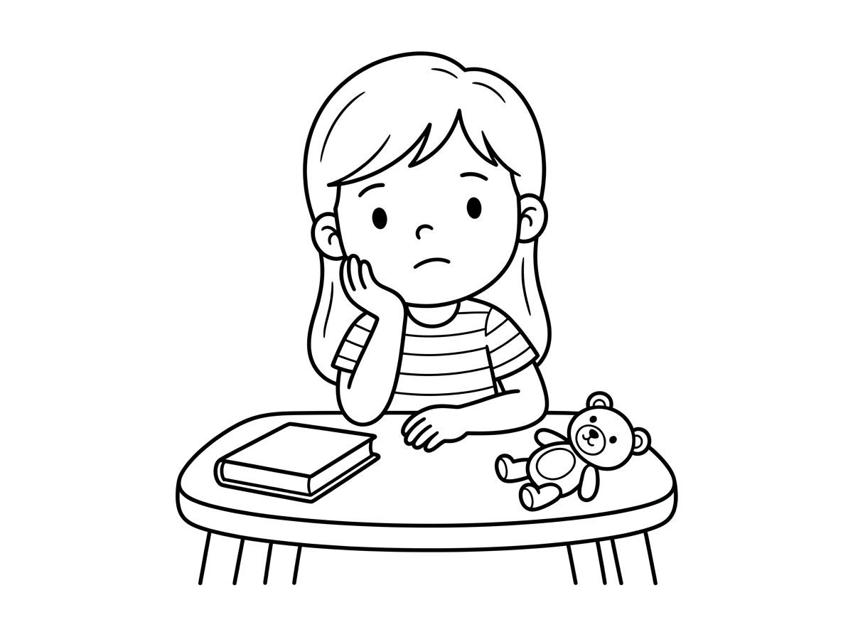 שלום אני רוצה תמונה ילדה שמשעמם לה