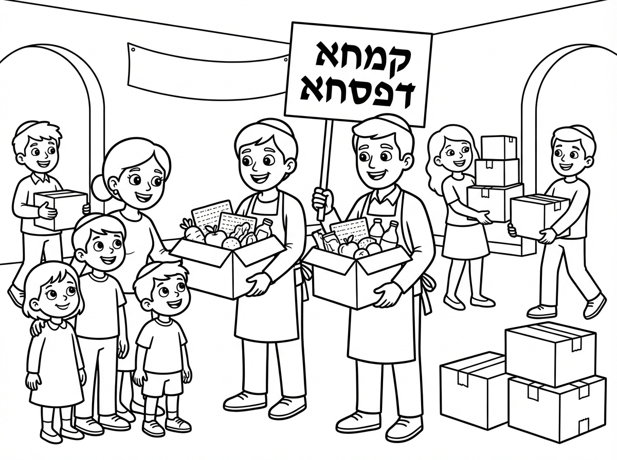 חלוקת קמחא דפסחא