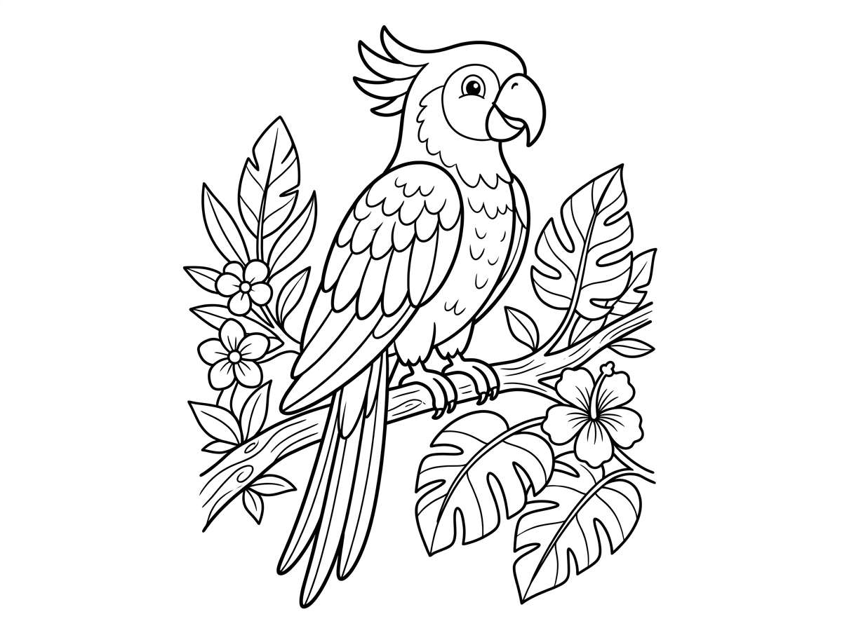 תישה את התוכי לאורך ותעשה אותו יותר גדול