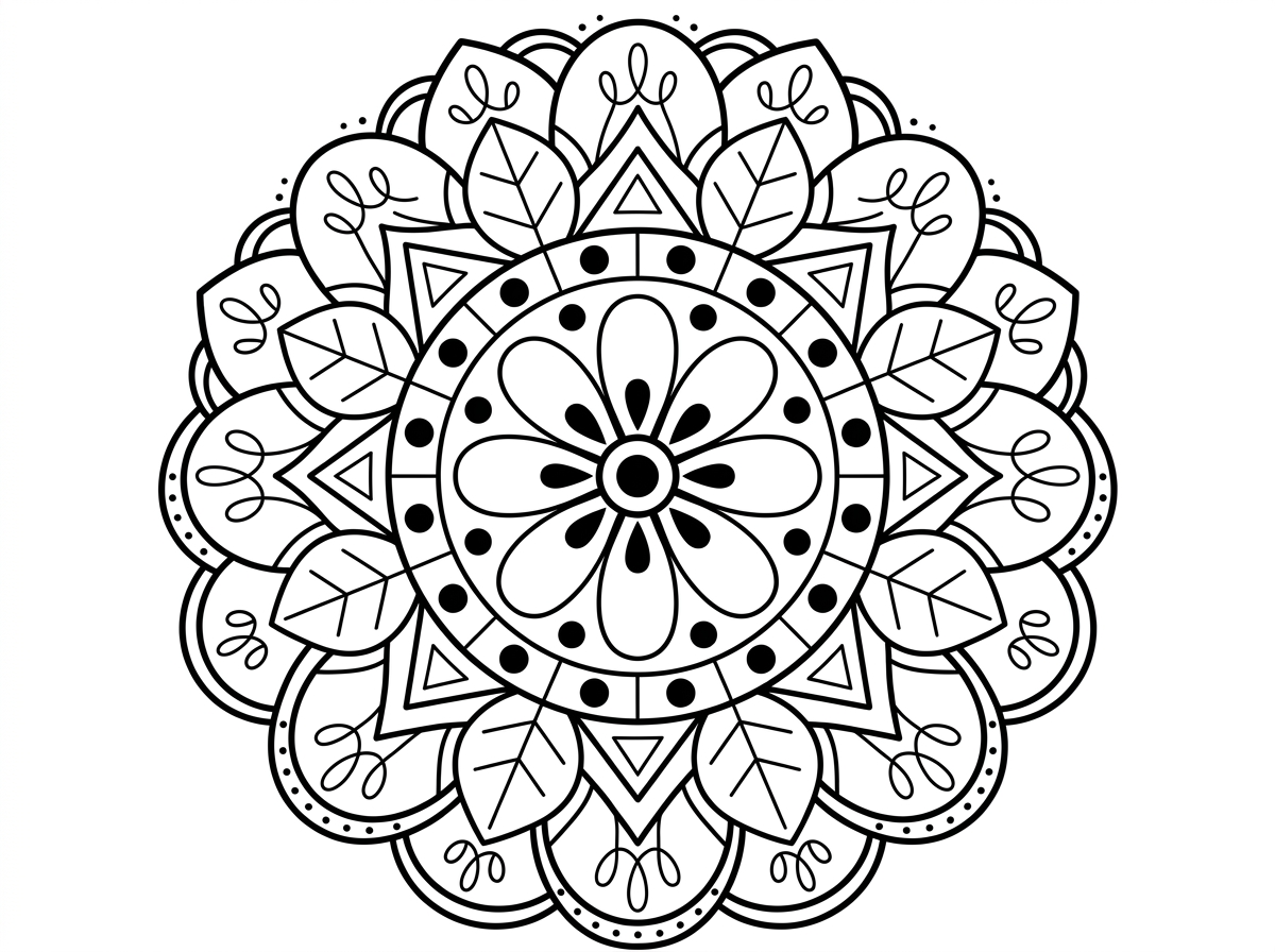 מנדלה ברמת קושי בינונית