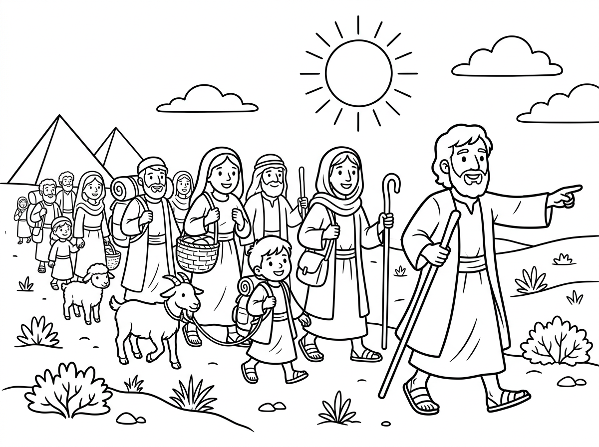 שלום אפשר ציורים של יציאת מצרים🙏