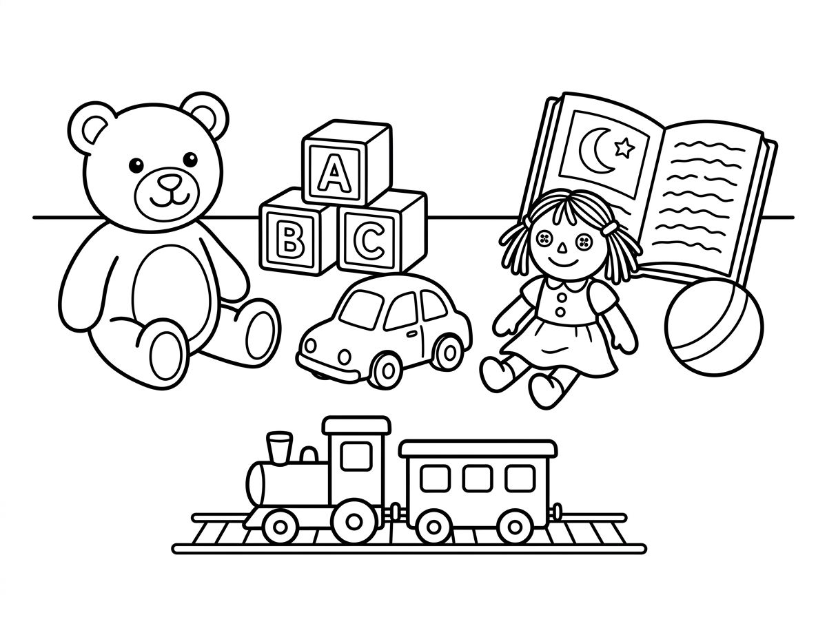 חפצים שיכולים להימצא בכל חדר ילדים