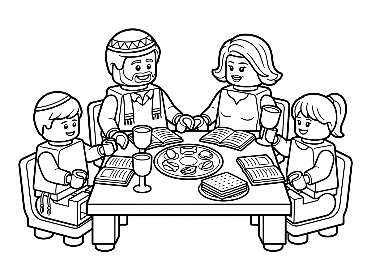 תוכל להוסיף להם כיפות וציצית