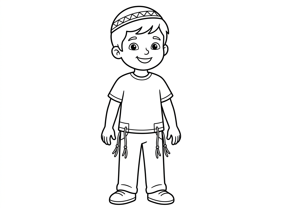 עם כיפה וציצית