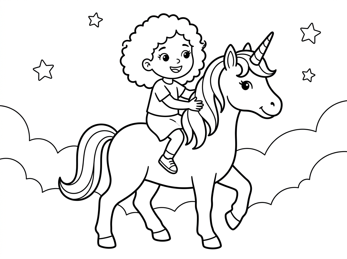 אבל אנימרוצה את יעל רוכבת על חד קרן, התמונה באמת דומה