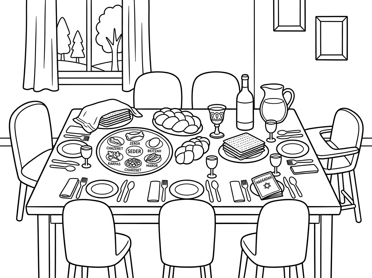 שולחן ליל הסדר