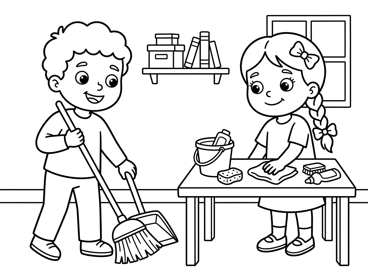 אני רוצה דף צביעה של ילדים מנקים לפסח