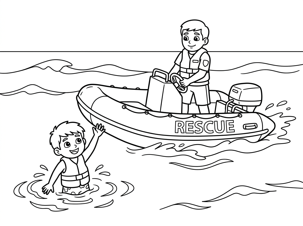 ‏זאת תמונה יותר יפה אבל עשית שהמציל בכיוון של הילד לא בכיוון הפוך אוקיי