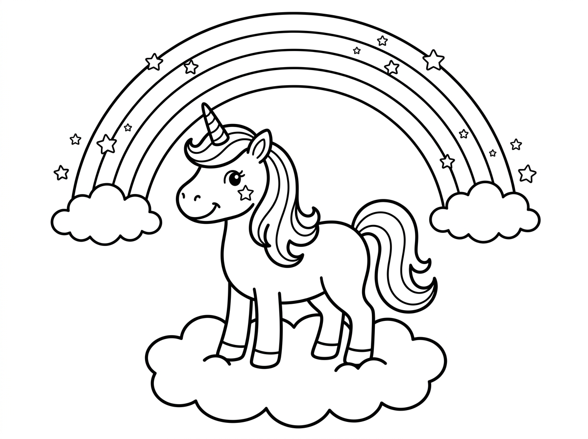 קשת בענן וחד קרן