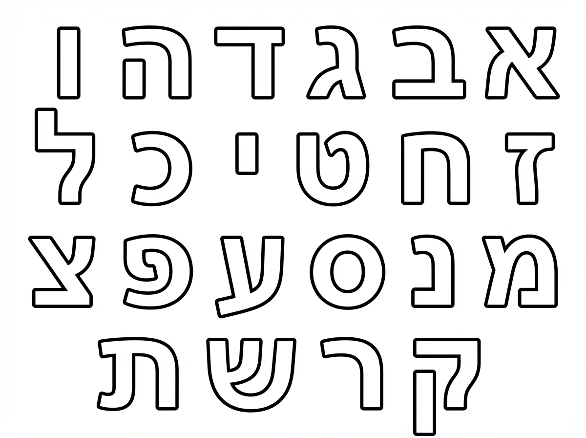 את כל אותיות הא,ב....